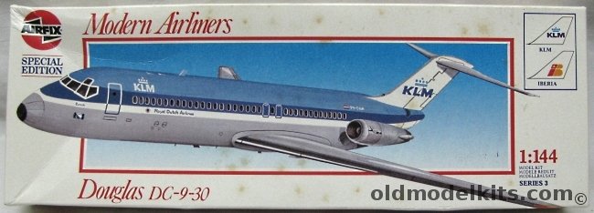 Airfix 1/144 Douglas DC-9-30 KLM and Iberia, 03182 plastic model kit